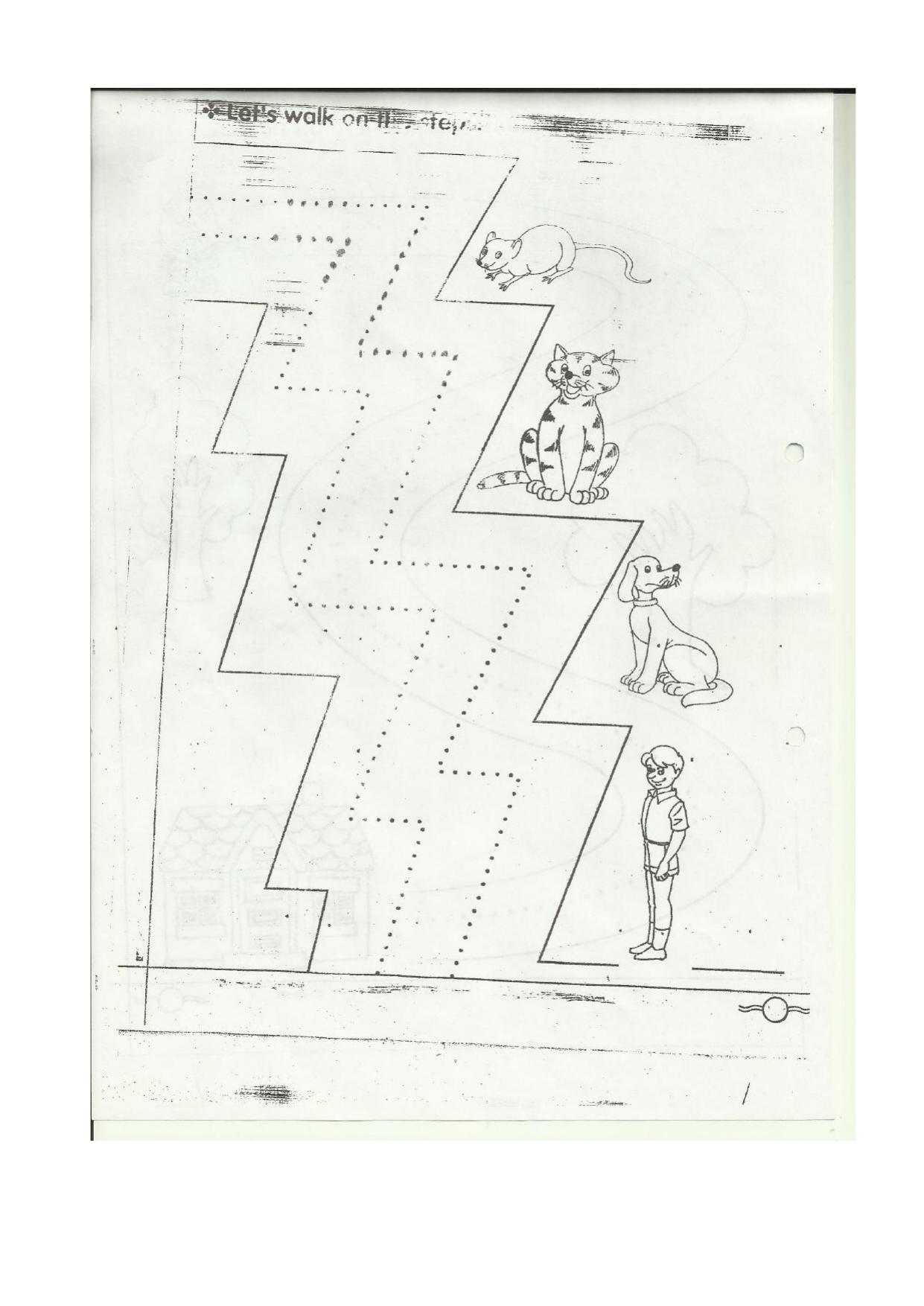 Worksheet for Class 1 English Assignment 84 - Page 1