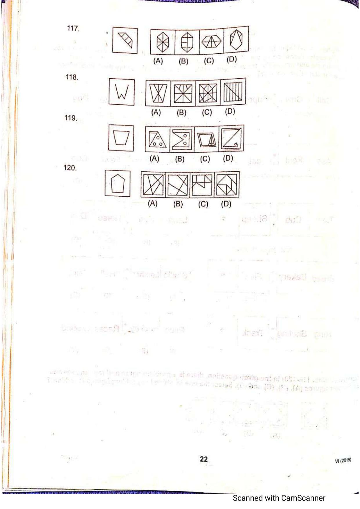 JKSSEE 2019 Class 6 Question Paper - Page 21