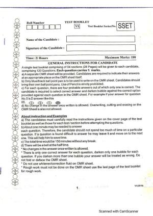 JKSSEE 2019 Class 6 Question Paper