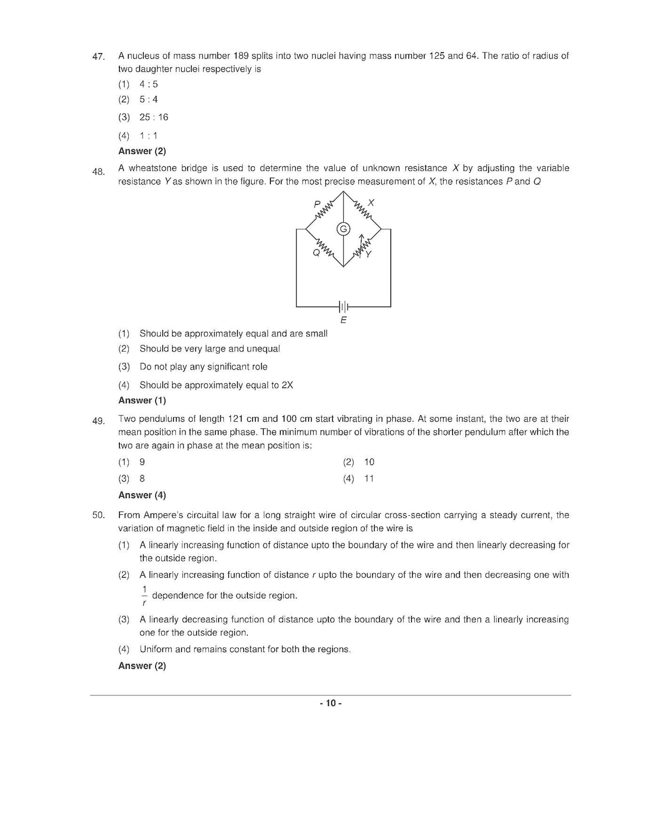 NEET T4 2021 Question Paper - Page 9