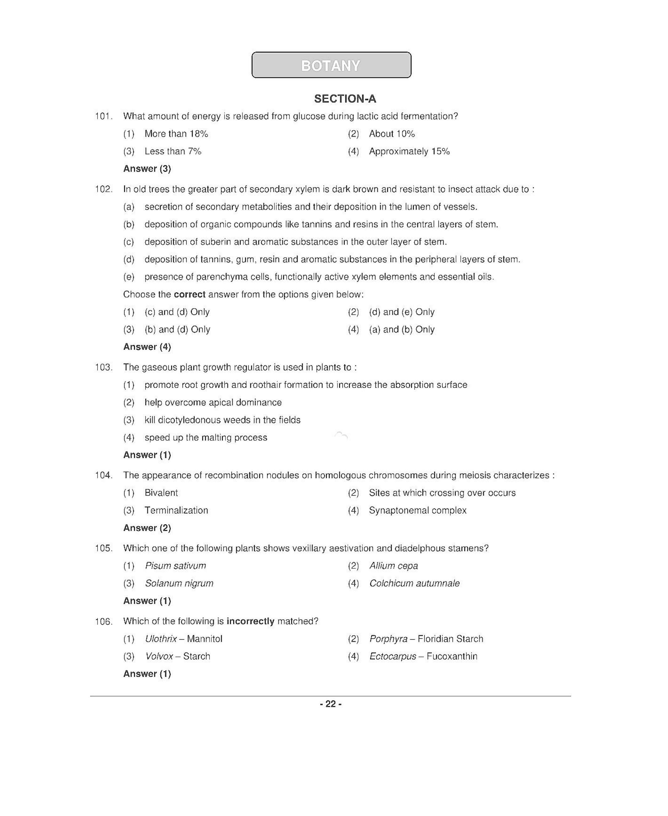 NEET T4 2021 Question Paper - Page 21