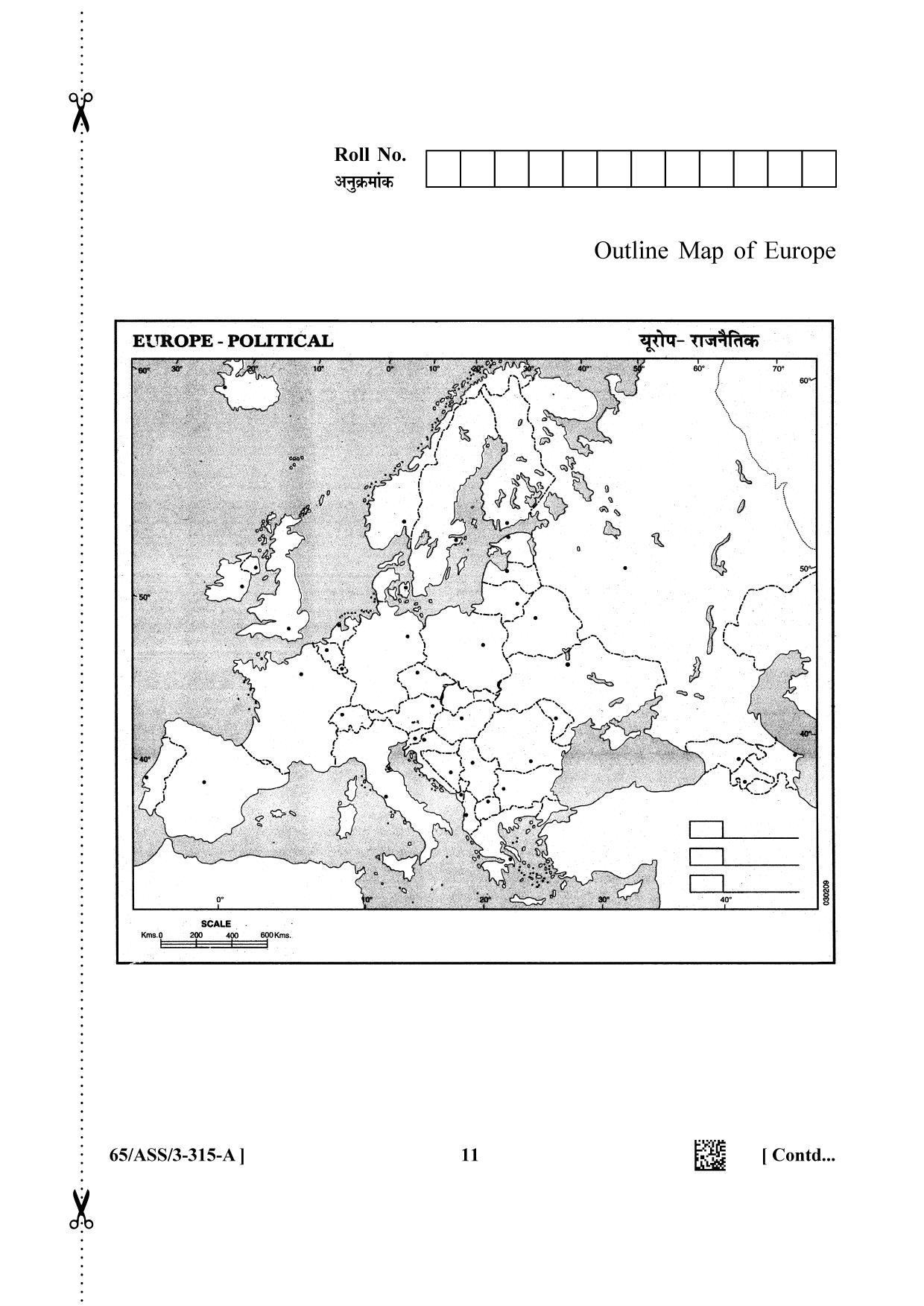 NIOS 2023 Class 12 History (ASS) Question Paper - Page 11