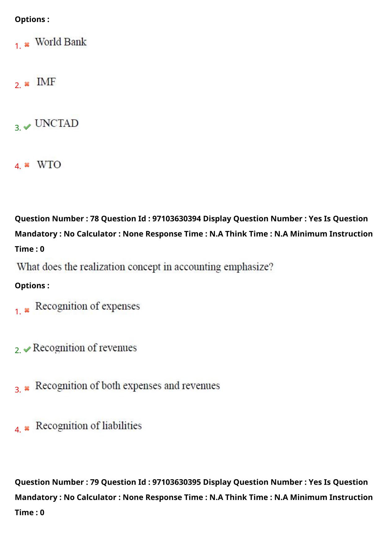 AP RCET 2024 Commerce Question Paper - Page 48