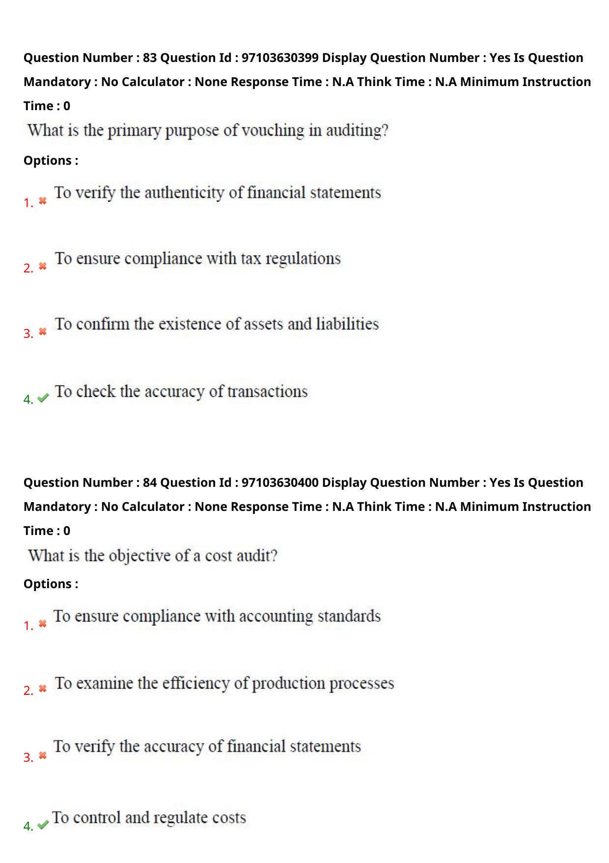 AP RCET 2024 Commerce Question Paper - Page 51
