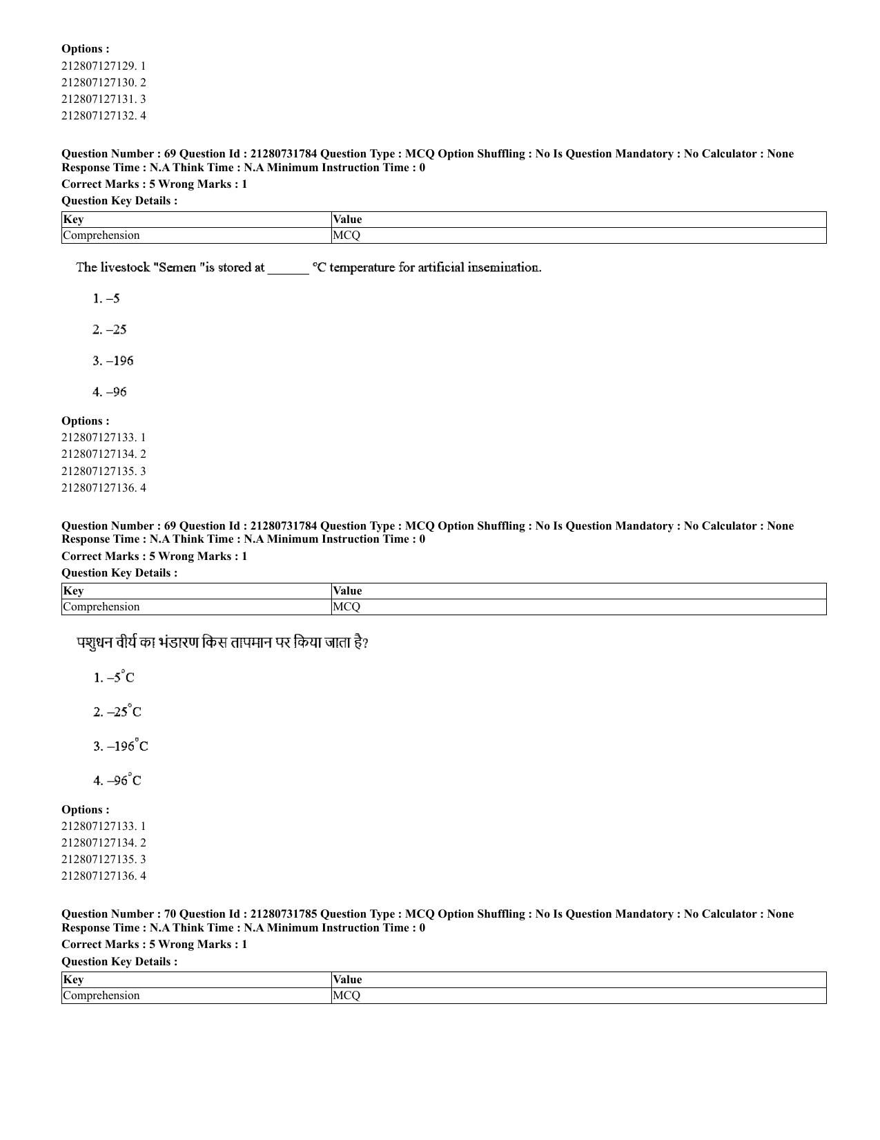 CUET 2023 English Hindi Shift 3 Question Papers - Page 50