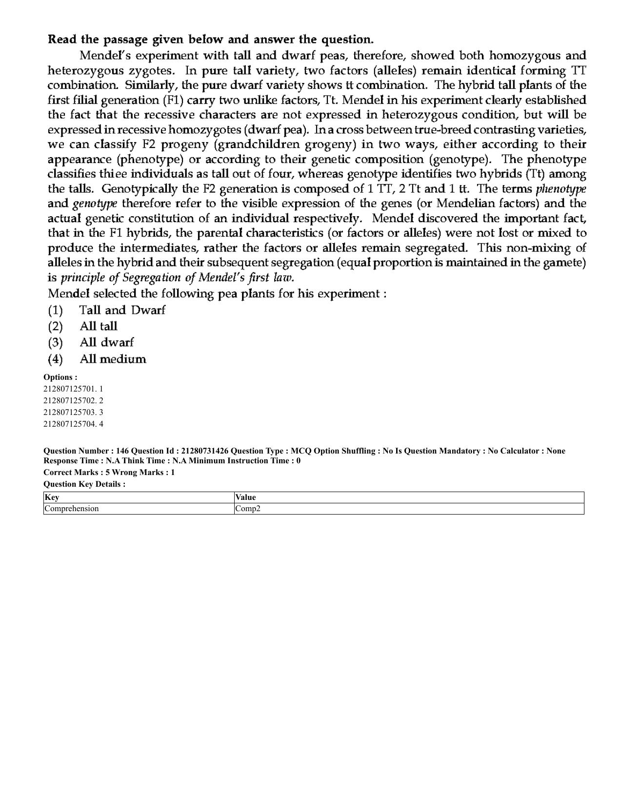 CUET 2023 English Hindi Shift 3 Question Papers - Page 119