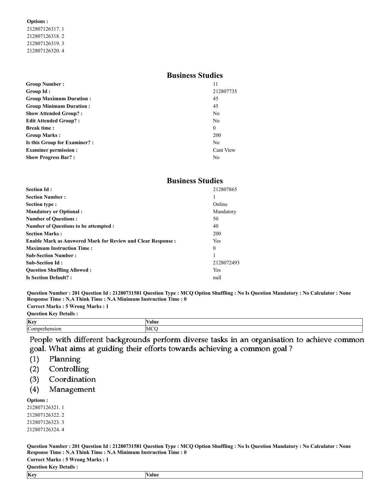 CUET 2023 English Hindi Shift 3 Question Papers - Page 177