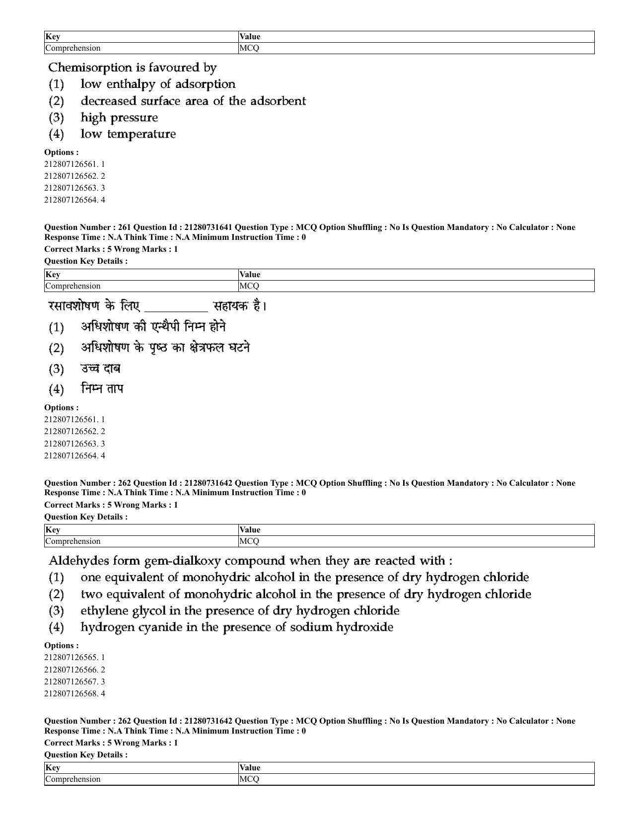 CUET 2023 English Hindi Shift 3 Question Papers - Page 230