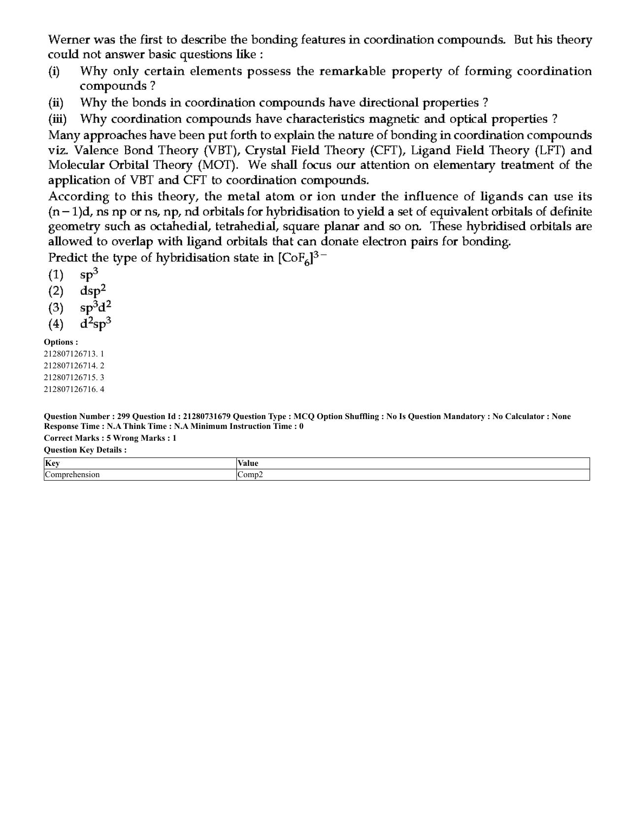 CUET 2023 English Hindi Shift 3 Question Papers - Page 268