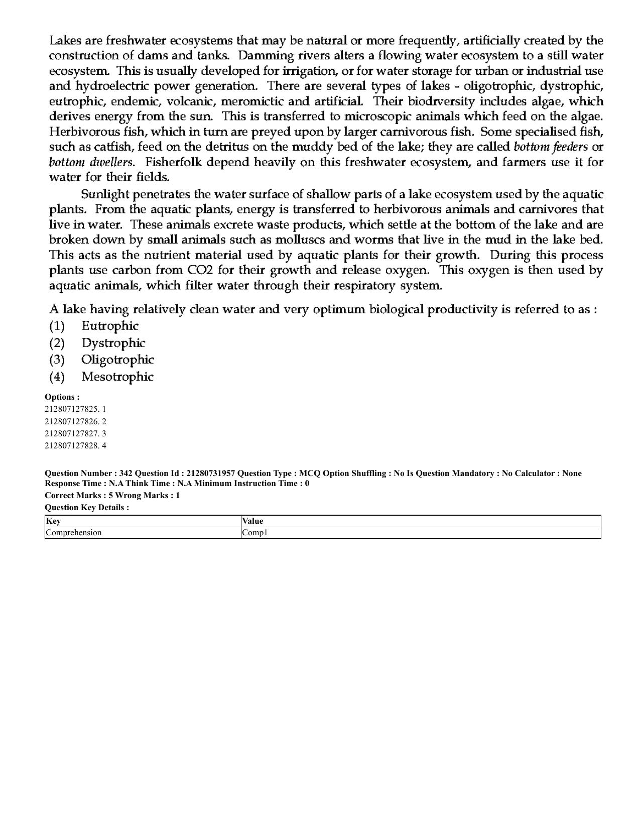 CUET 2023 English Hindi Shift 3 Question Papers - Page 306