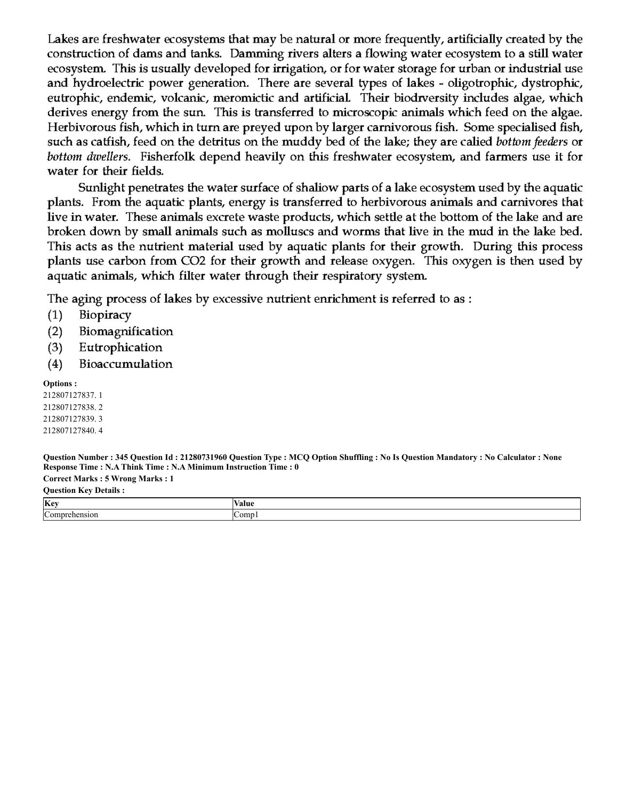 CUET 2023 English Hindi Shift 3 Question Papers - Page 312