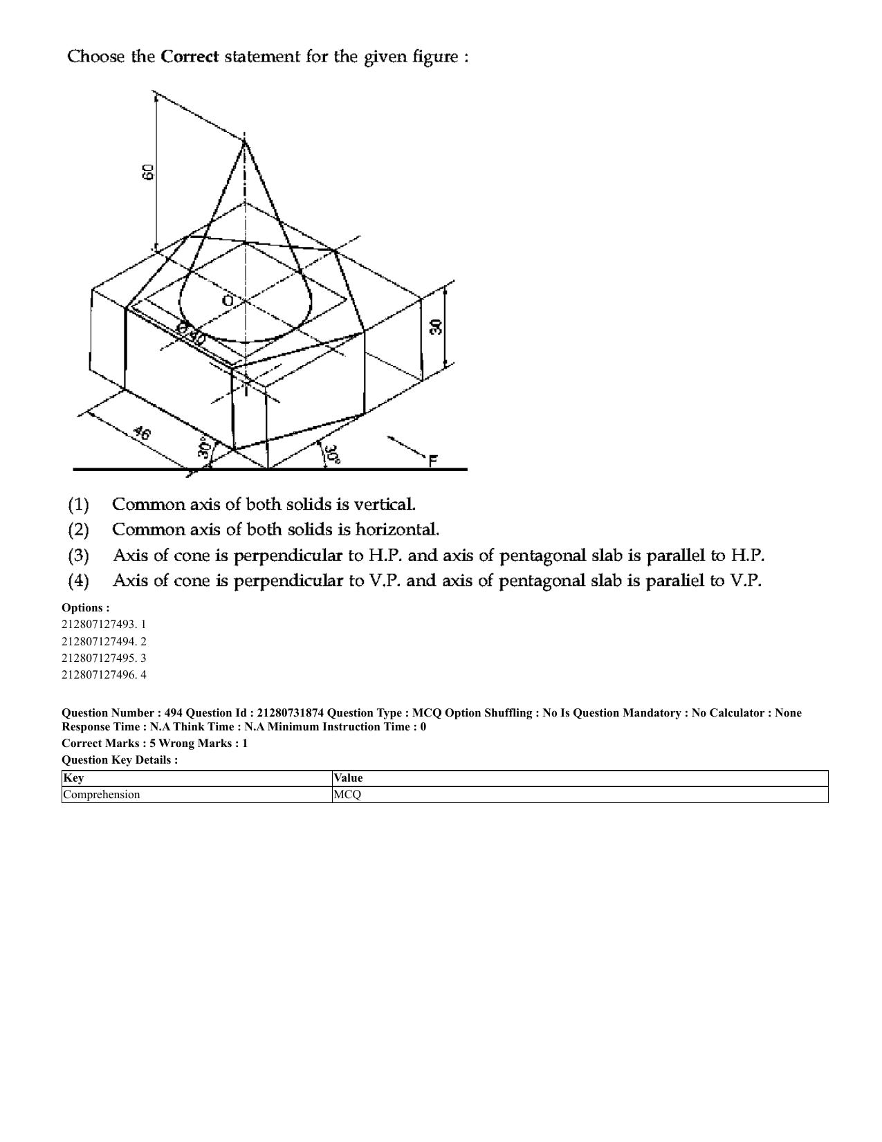CUET 2023 English Hindi Shift 3 Question Papers - Page 462