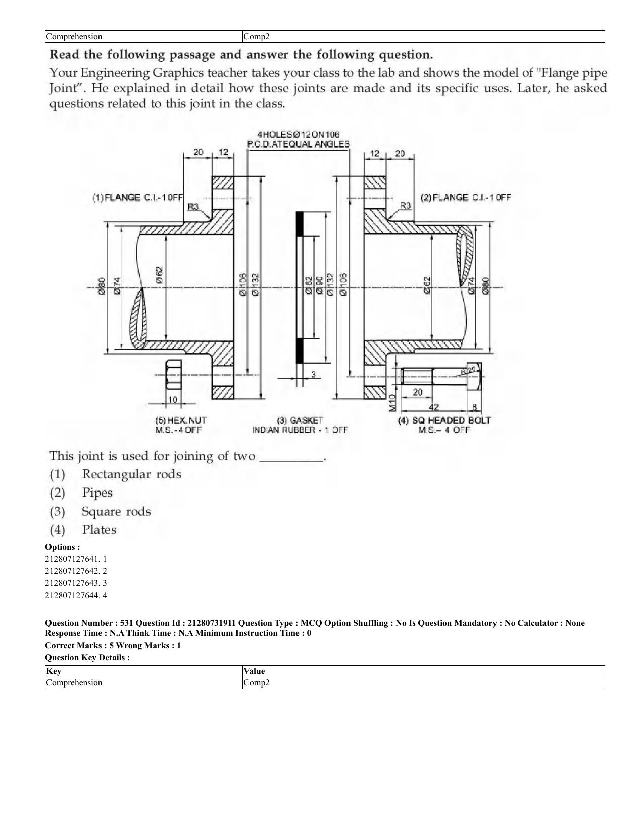 CUET 2023 English Hindi Shift 3 Question Papers - Page 497