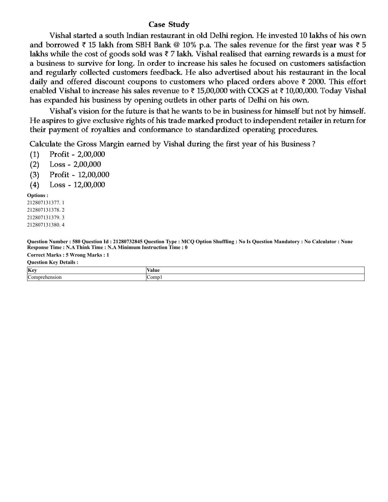 CUET 2023 English Hindi Shift 3 Question Papers - Page 548