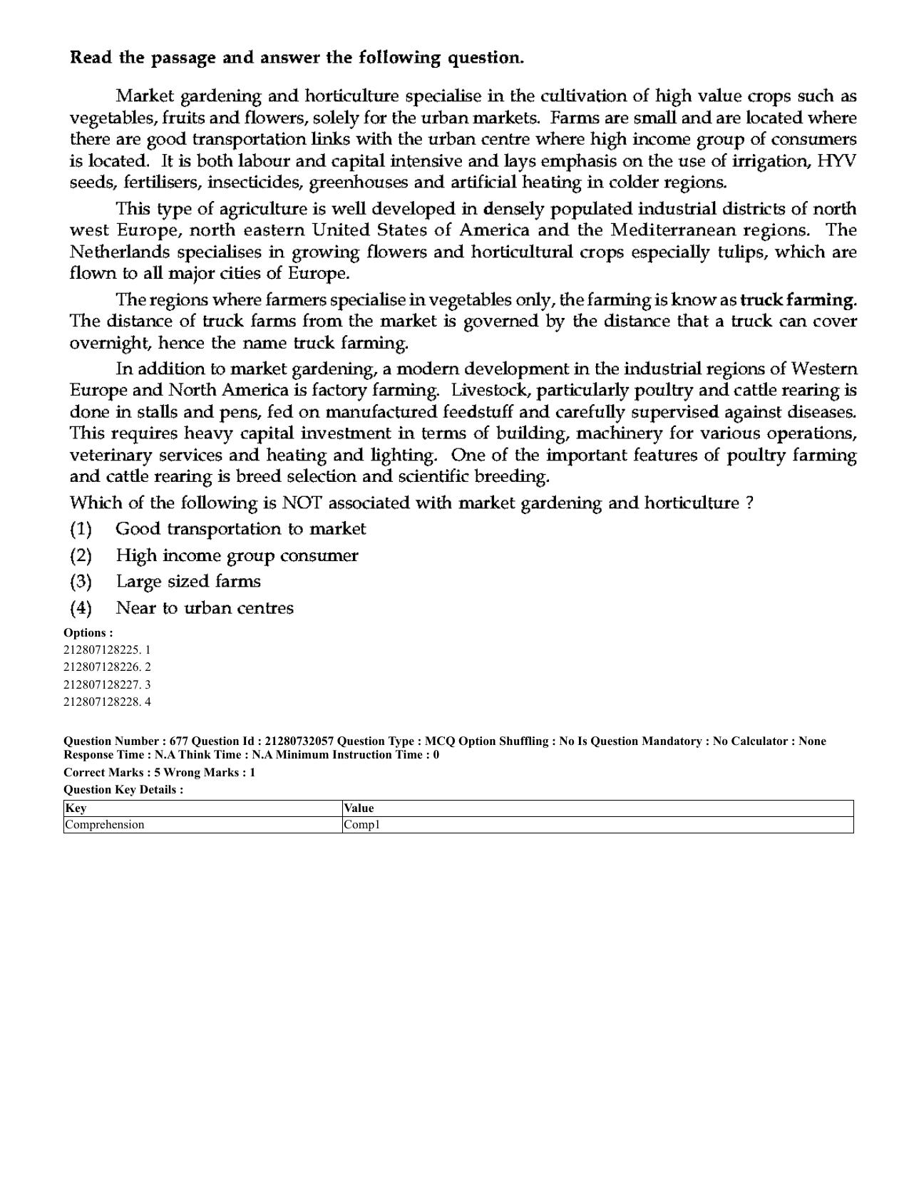 CUET 2023 English Hindi Shift 3 Question Papers - Page 648