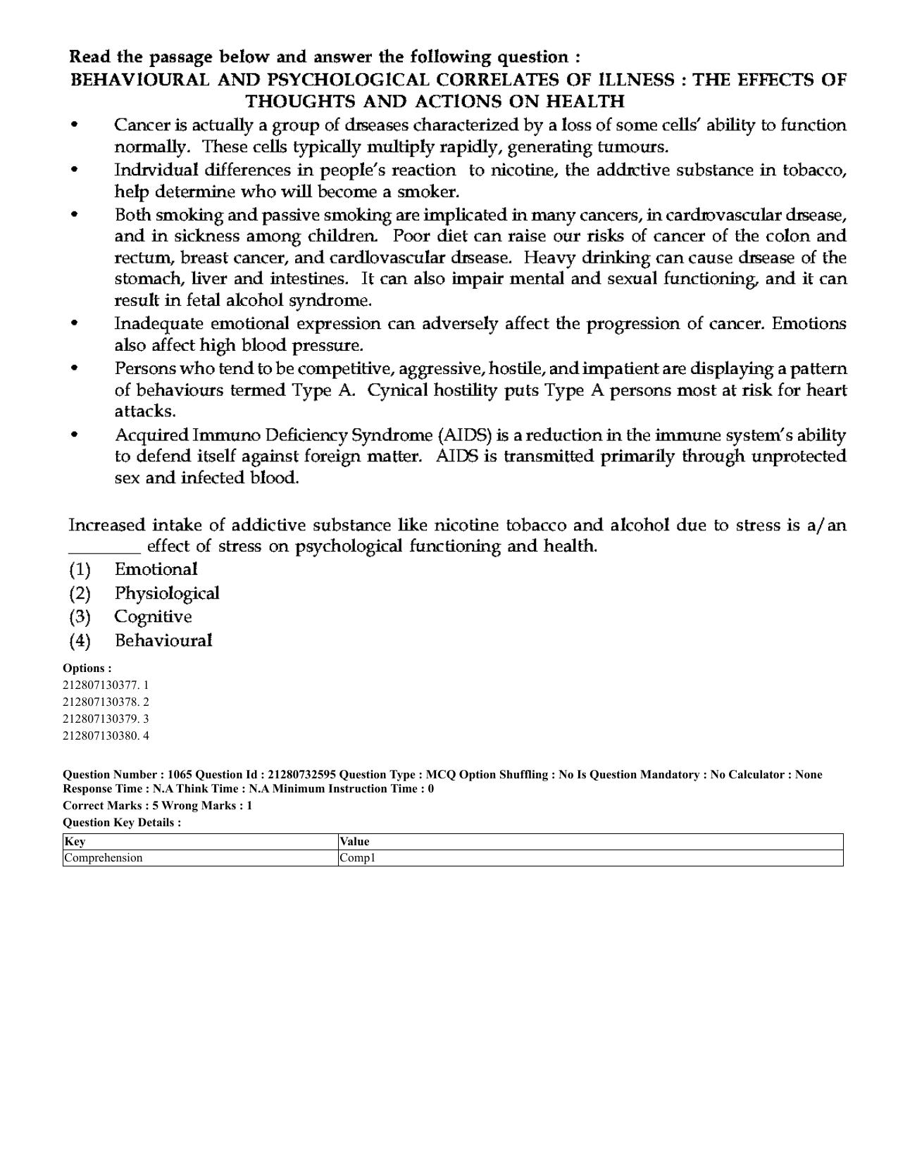 CUET 2023 English Hindi Shift 3 Question Papers - Page 1022