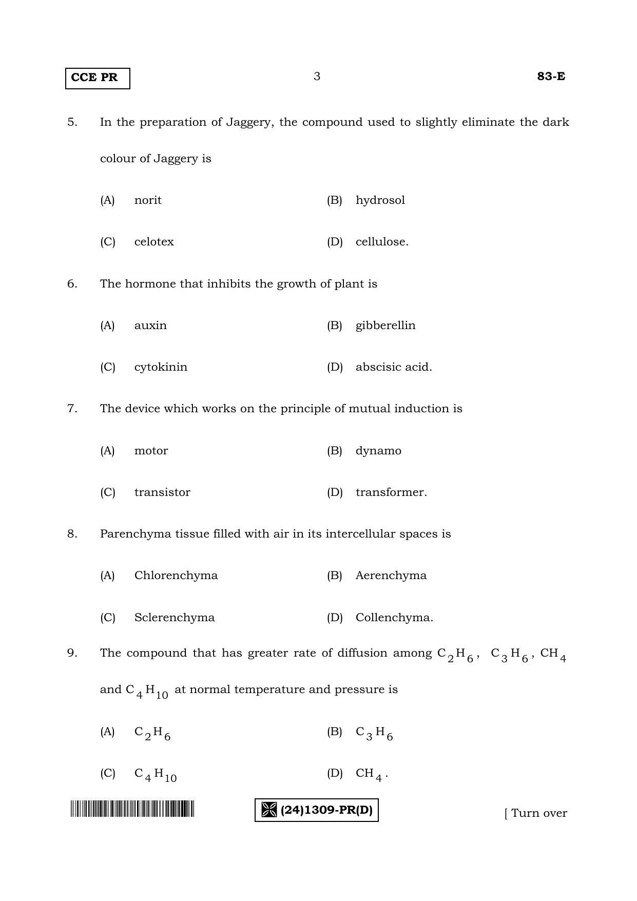 Karnataka SSLC Science (ENGLISH Medium) - 83-E-_PR_-1309-D_e4 (Supplementary) June 2019 Question Paper - Page 3