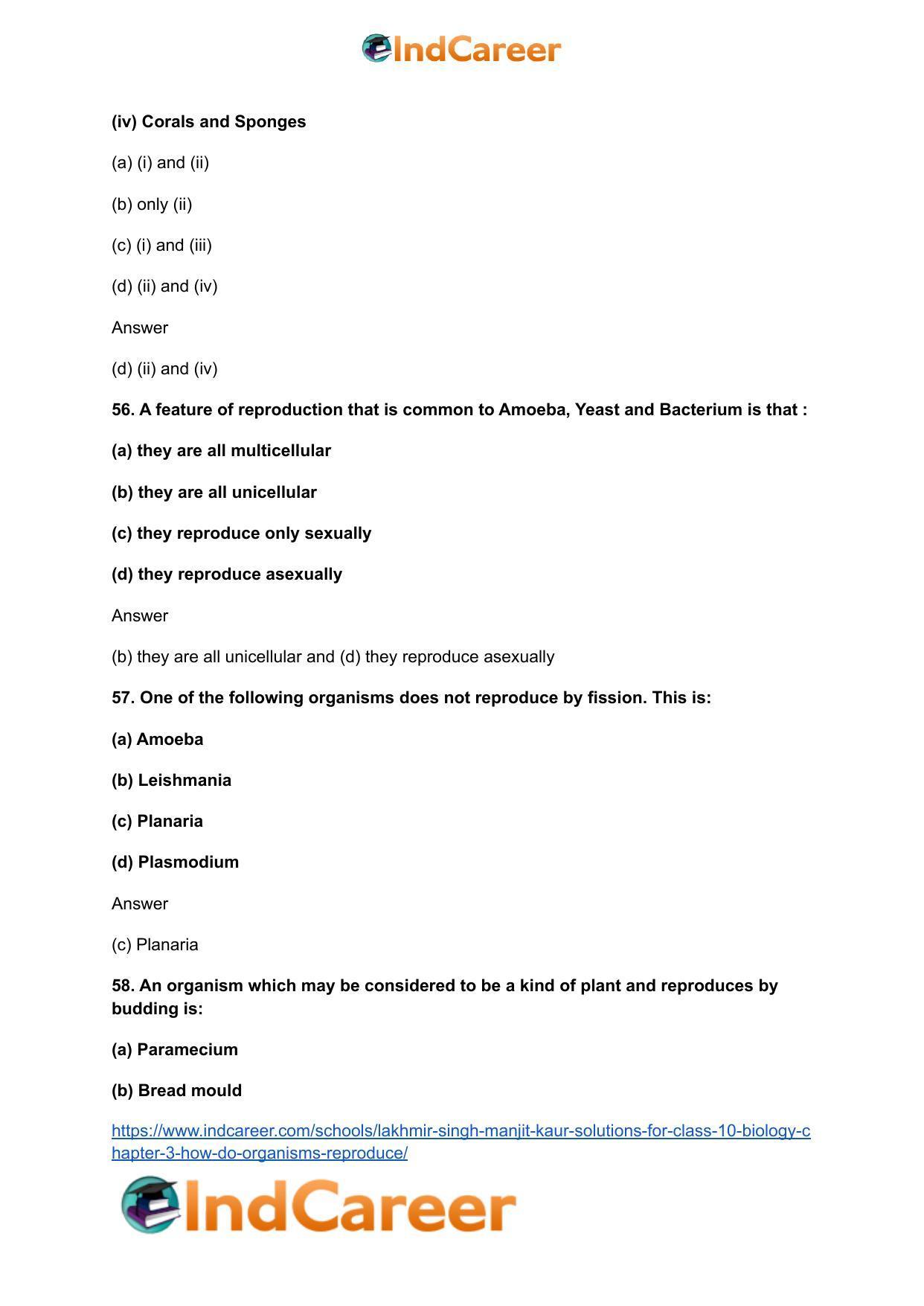 Lakhmir Singh Manjit Kaur  Solutions for Class 10 Biology: Chapter 3- How Do Organisms Reproduce - Page 24