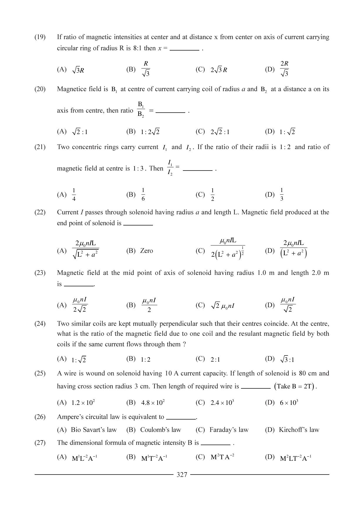 GSEB HSC Physics Question Paper (English Medium) Chapter 13 - Page 6