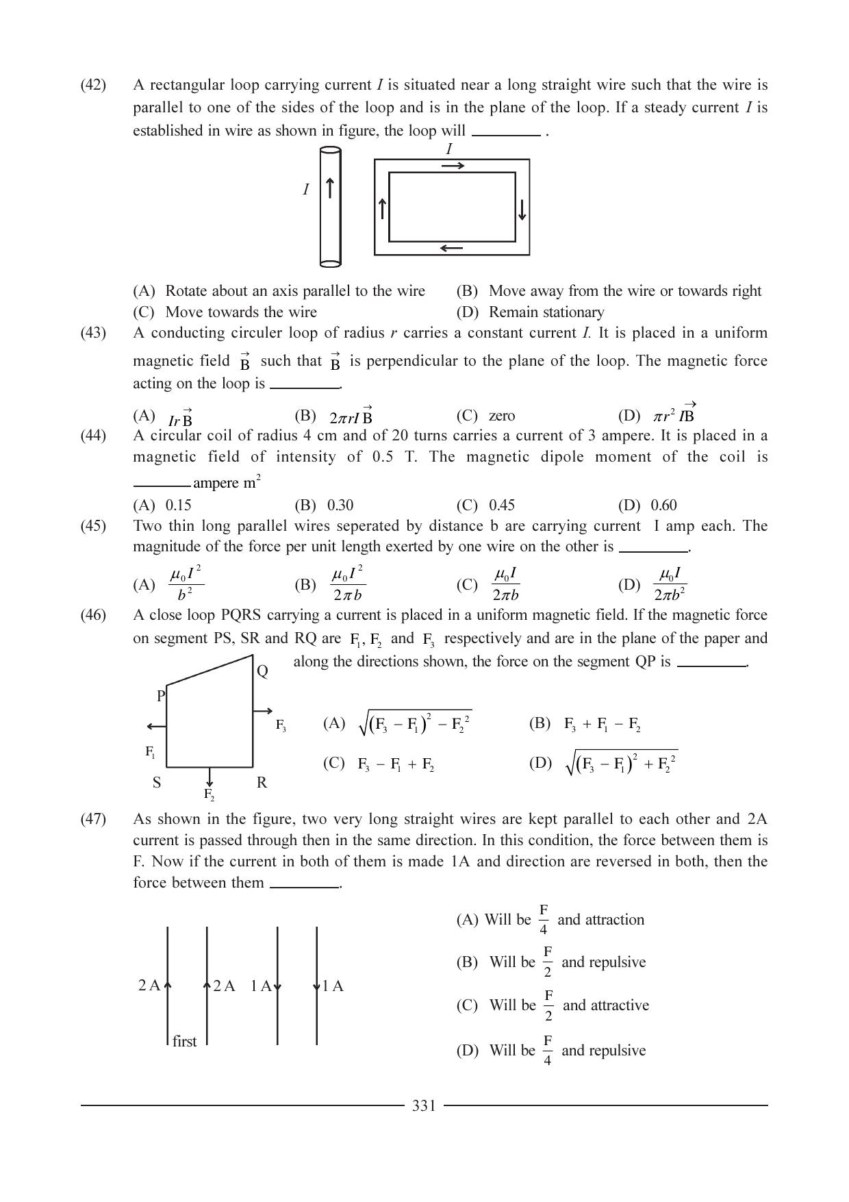 GSEB HSC Physics Question Paper (English Medium) Chapter 13 - Page 10