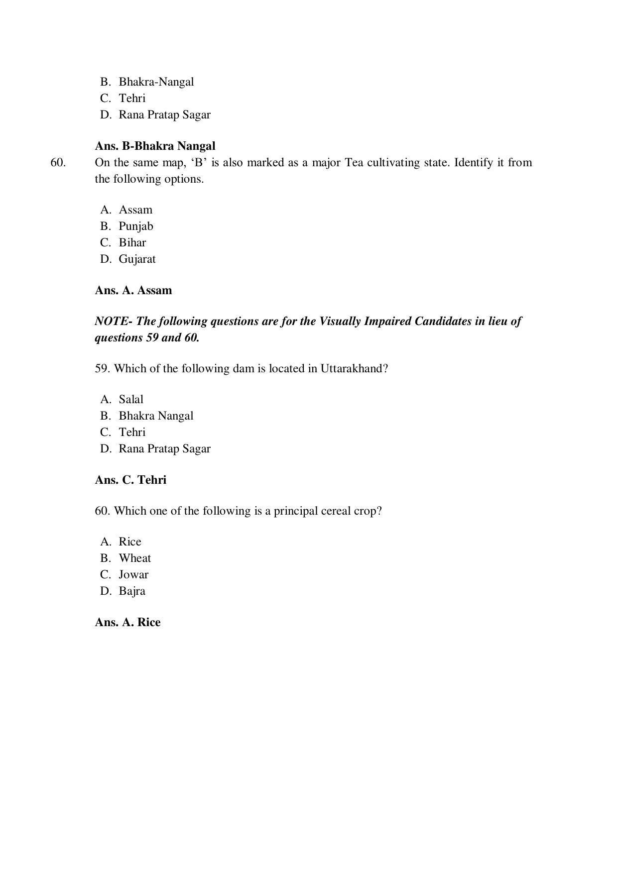 CBSE Class 10 Social Science Marking Scheme and Solutions 2021-22 - Page 17