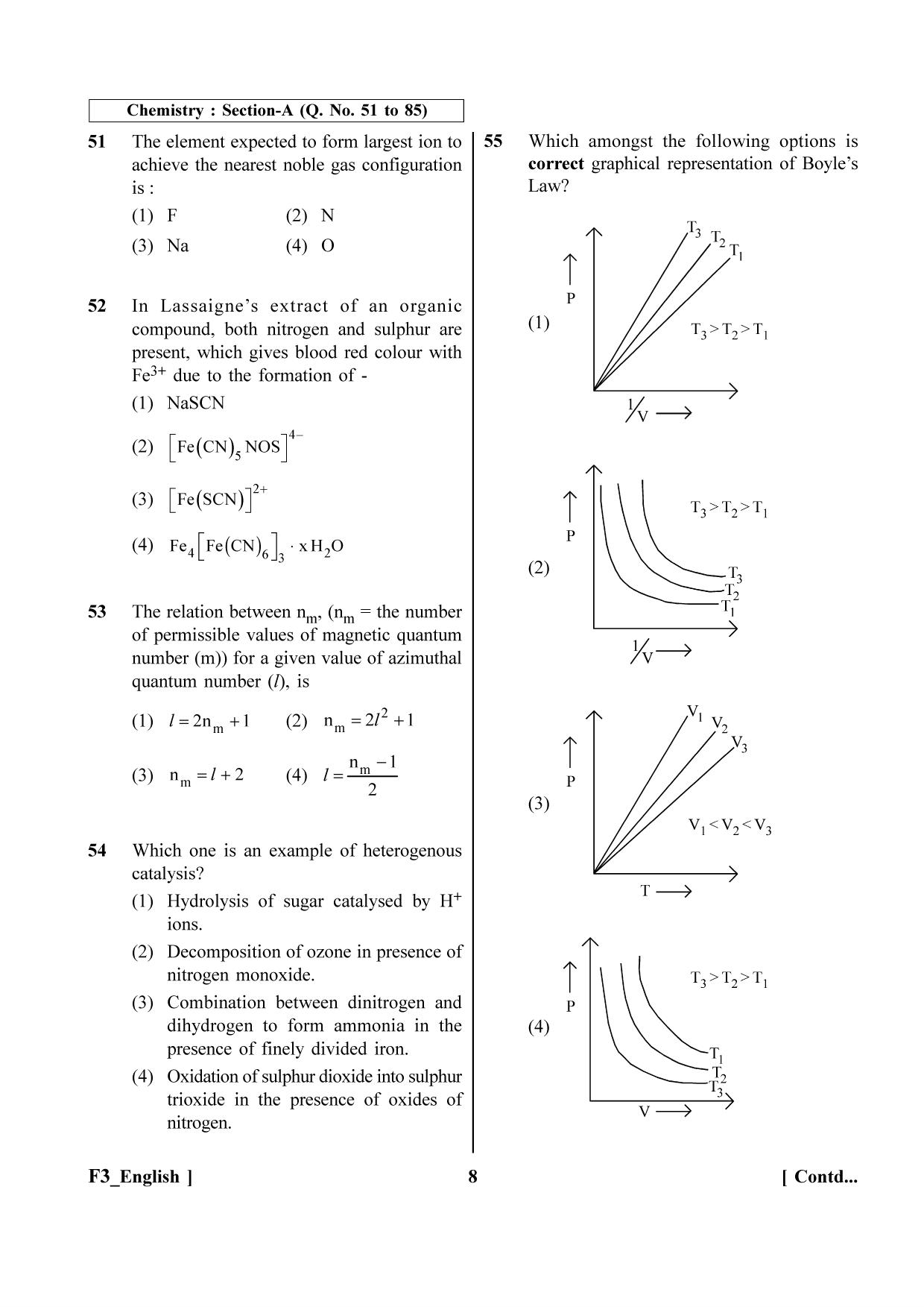 NEET 2023 F3 Question Paper - Page 8