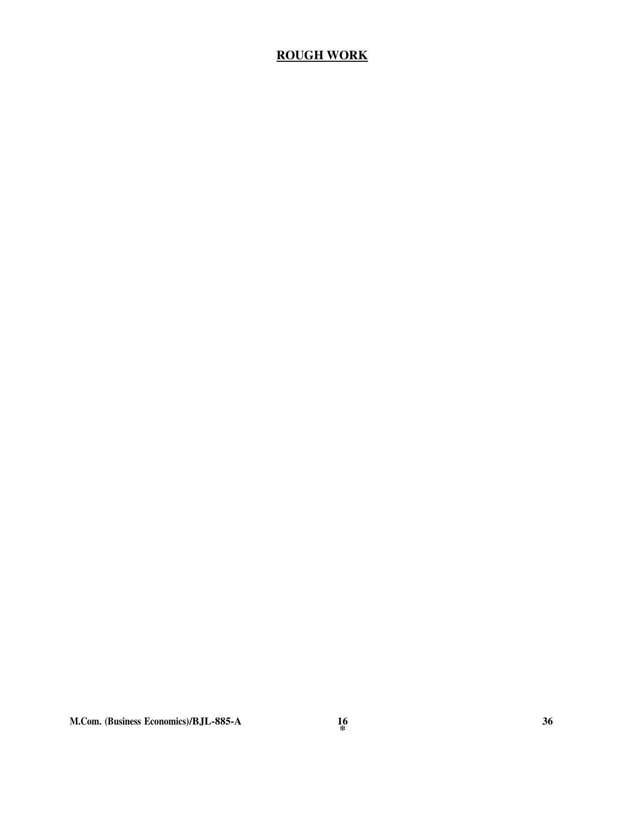 PU CET PG 2016 Question Paper Part II (SET A) - Page 66
