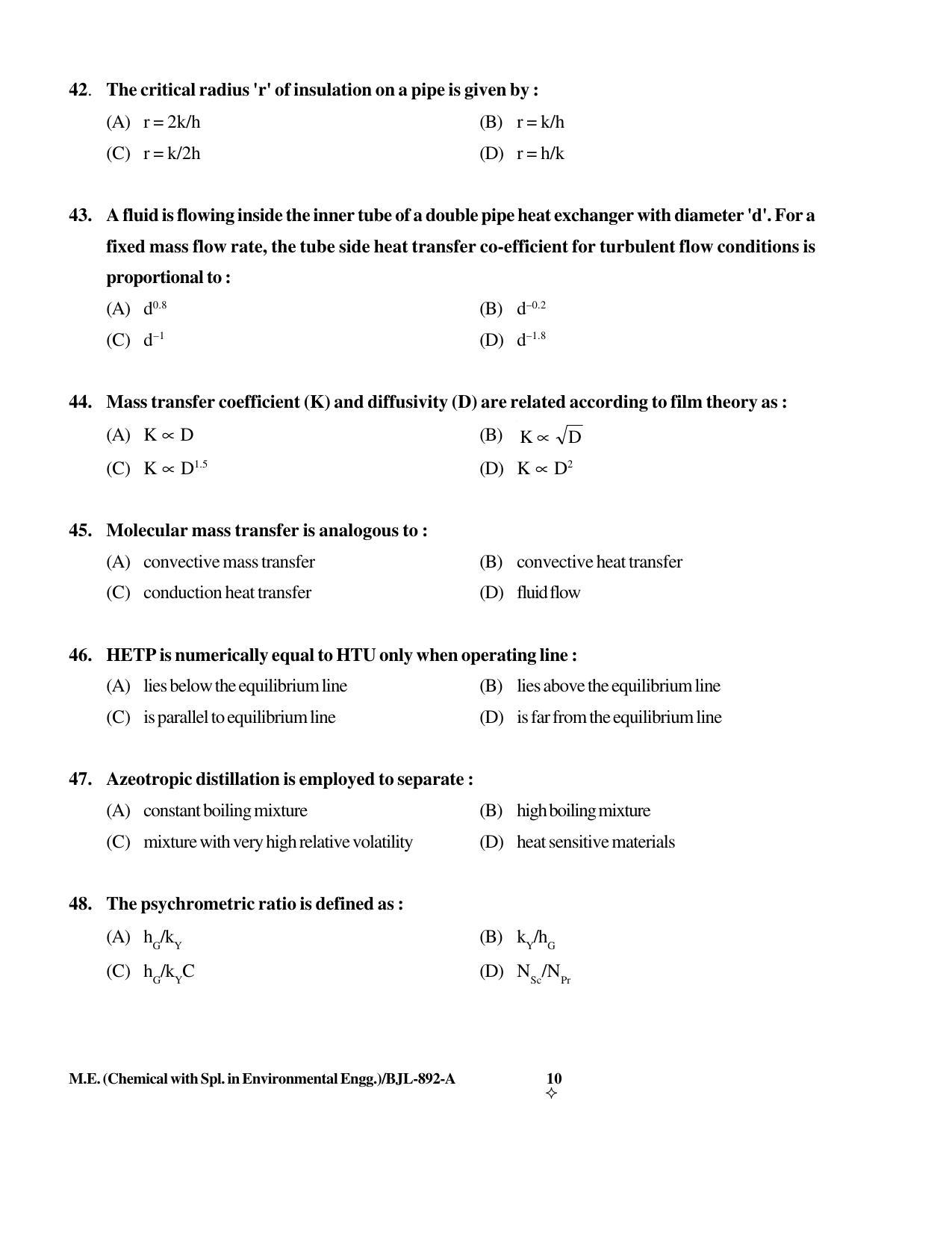 PU CET PG 2016 Question Paper Part II (SET A) - Page 108