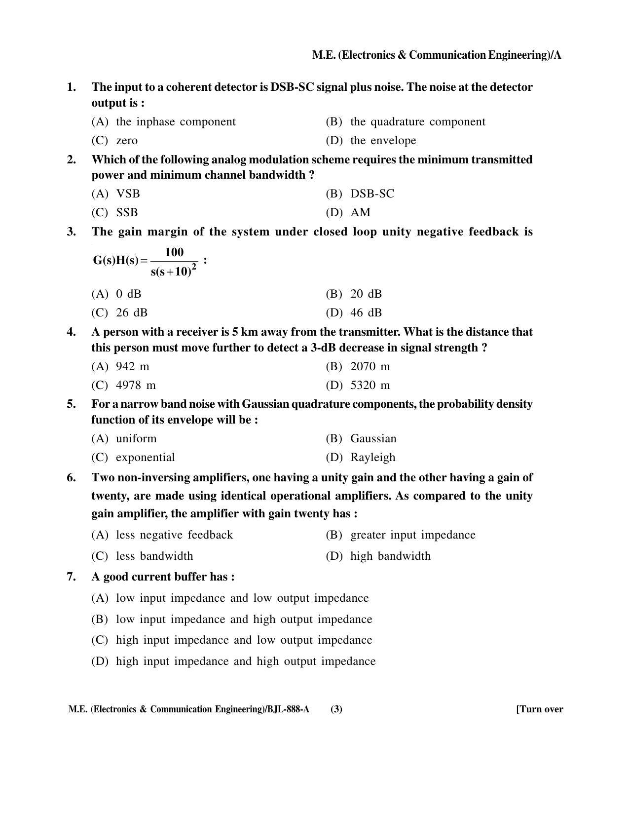PU CET PG 2016 Question Paper Part II (SET A) - Page 148