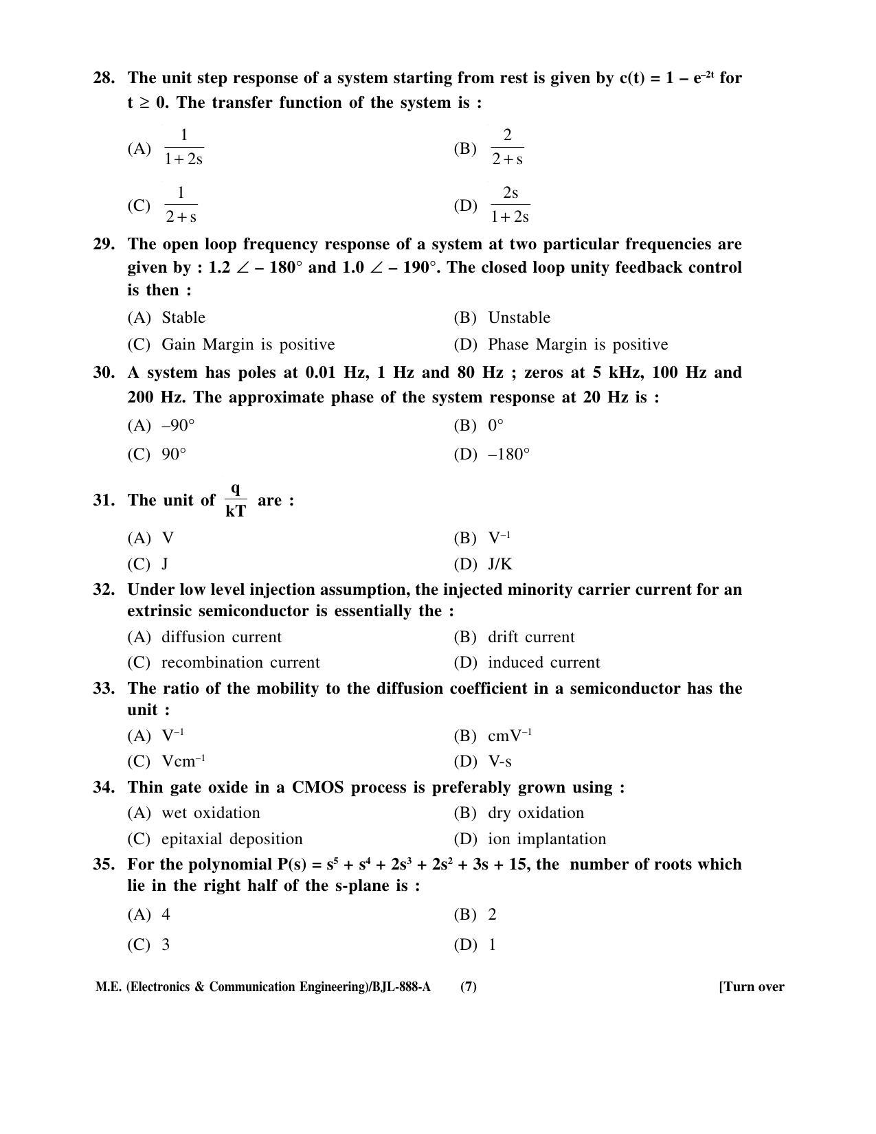 PU CET PG 2016 Question Paper Part II (SET A) - Page 152