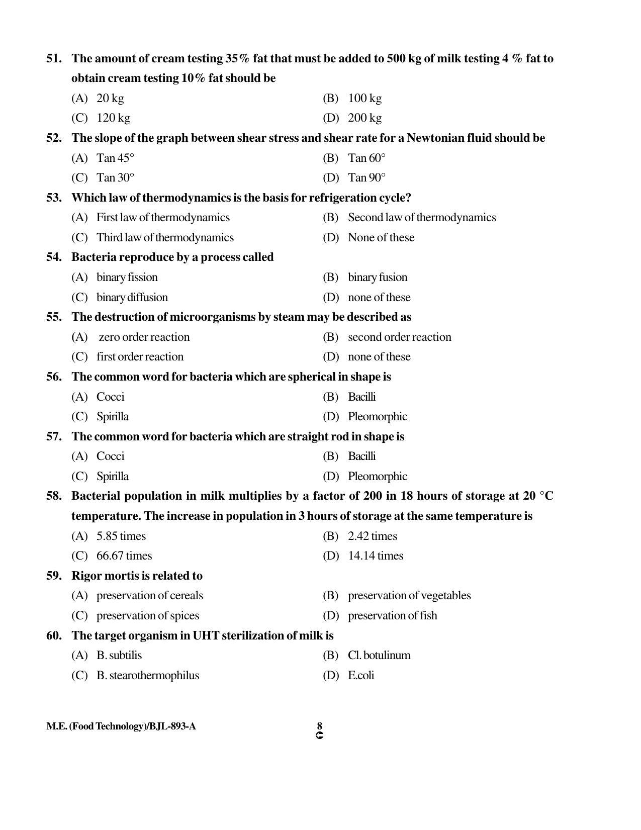PU CET PG 2016 Question Paper Part II (SET A) - Page 169