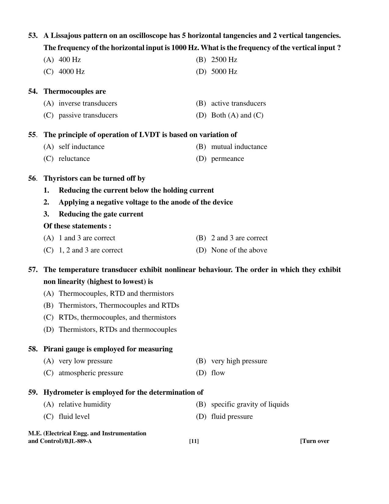 PU CET PG 2016 Question Paper Part II (SET A) - Page 184