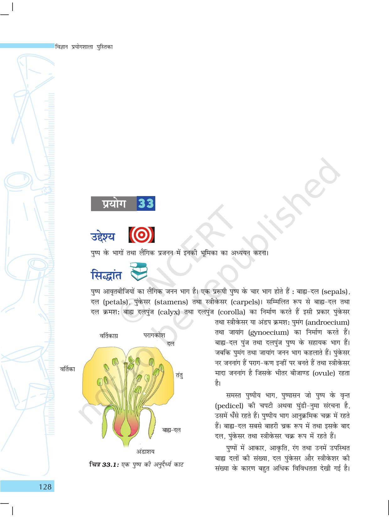 NCERT Laboratory Manuals for Class X विज्ञान - सजीव जगत - Page 36