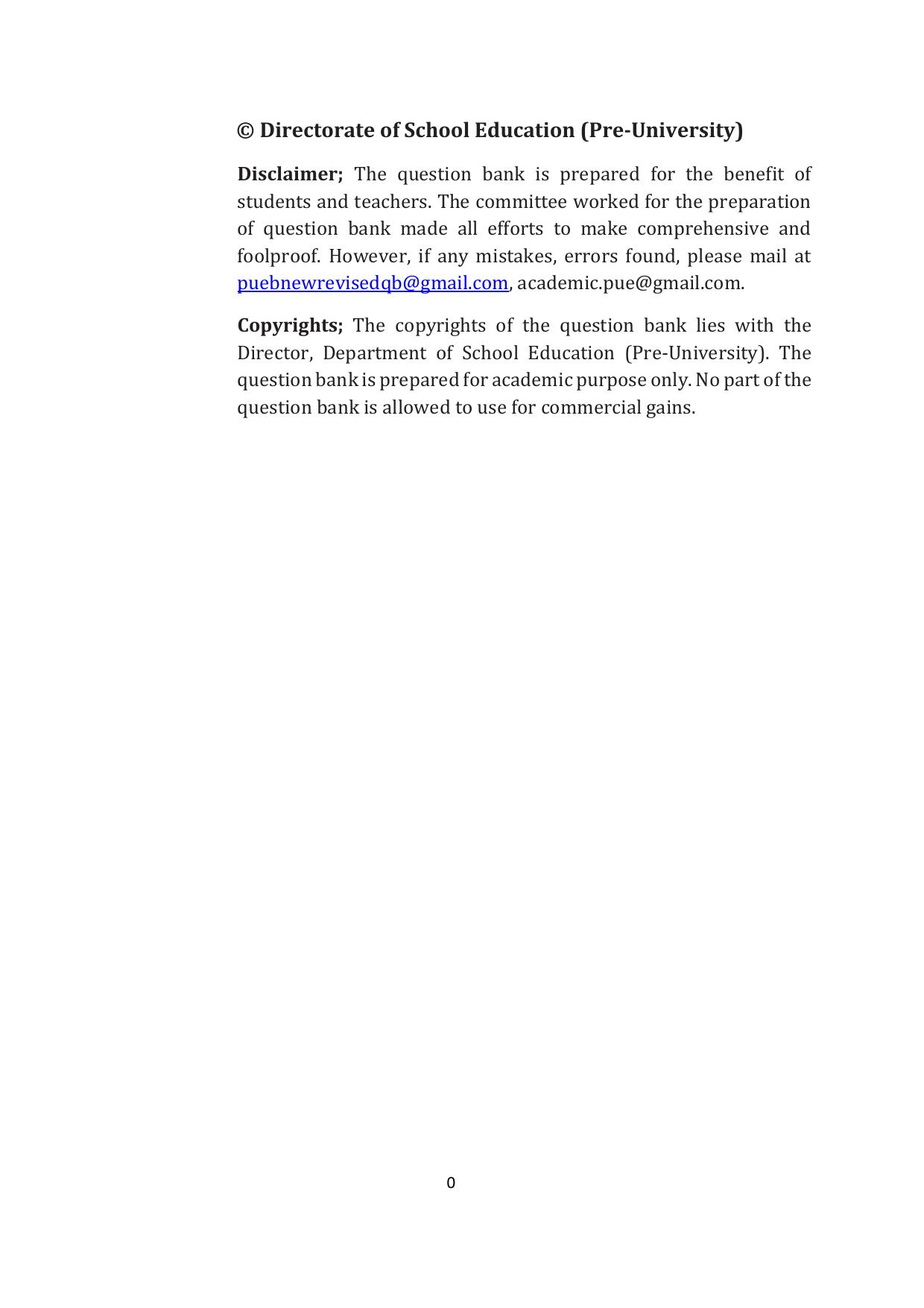 Karnataka 1st PUC Question Bank 2025 - Electronics - Page 2