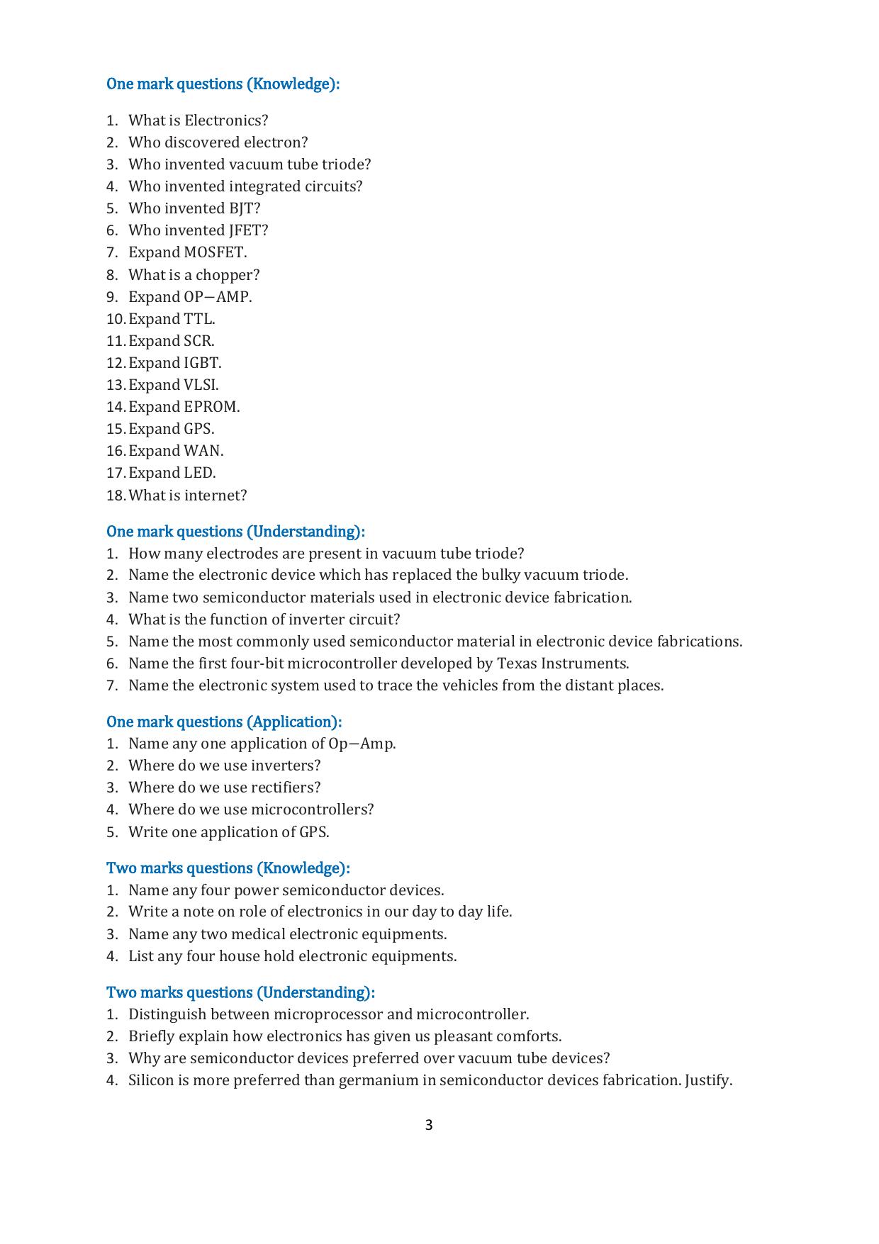 Karnataka 1st PUC Question Bank 2025 - Electronics - Page 7
