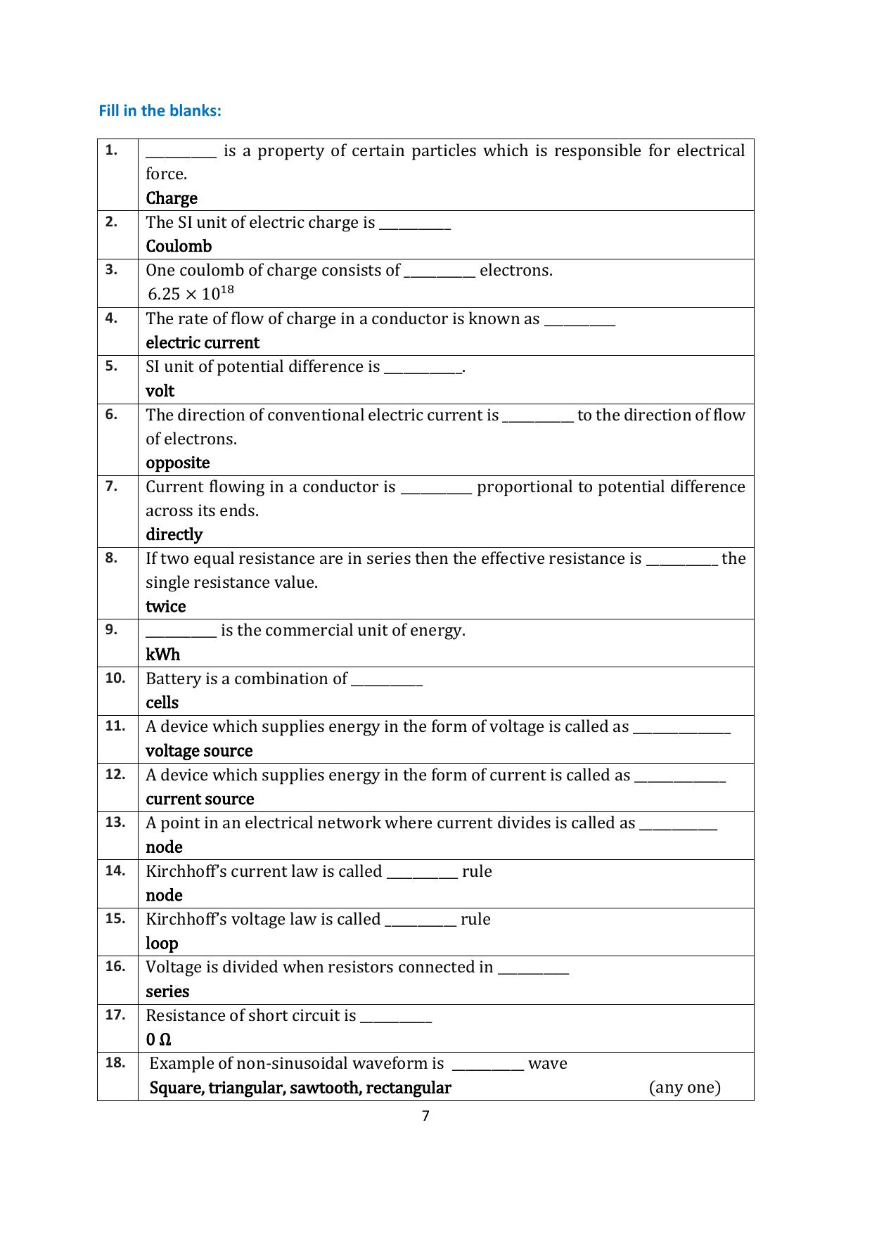 Karnataka 1st PUC Question Bank 2025 - Electronics - Page 11