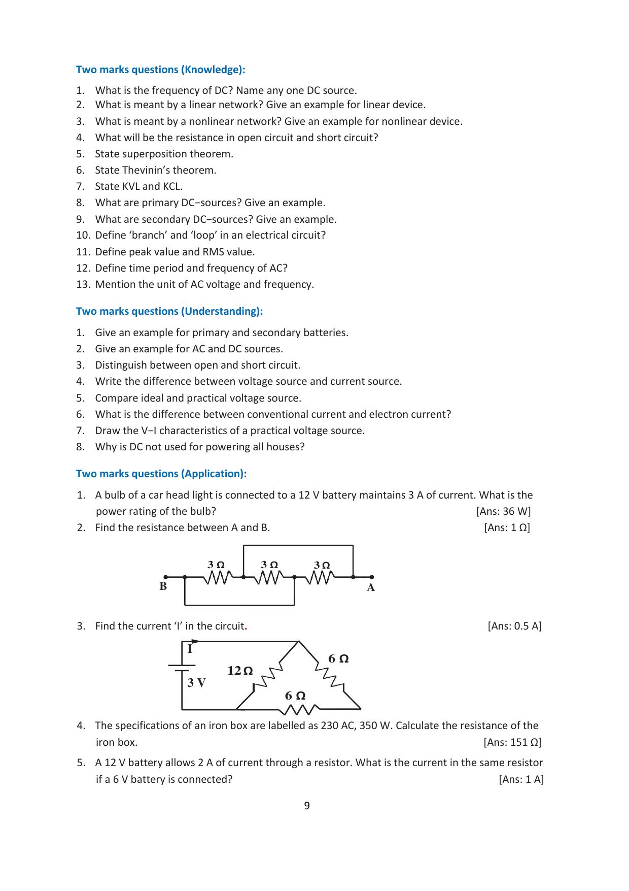 Karnataka 1st PUC Question Bank 2025 - Electronics - Page 13