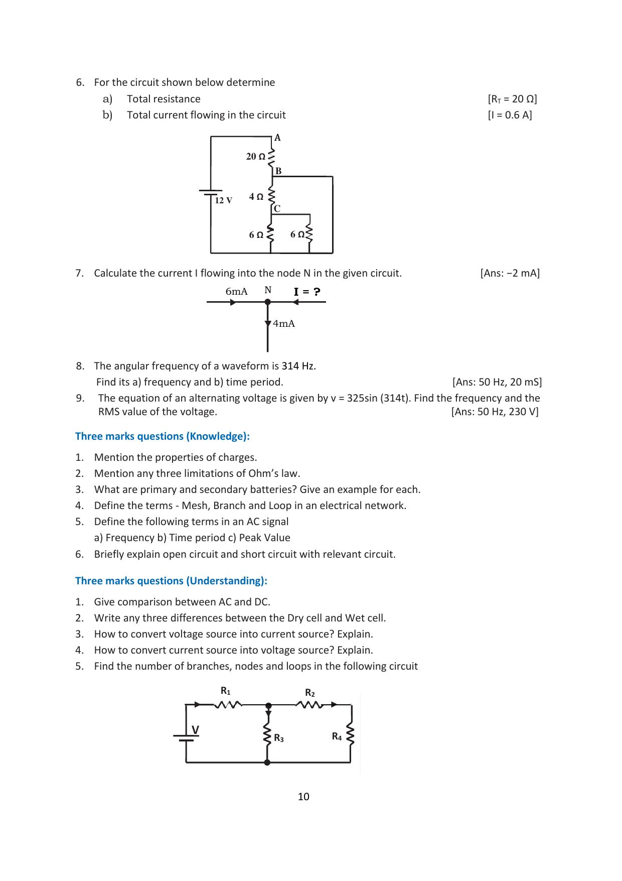 Karnataka 1st PUC Question Bank 2025 - Electronics - Page 14