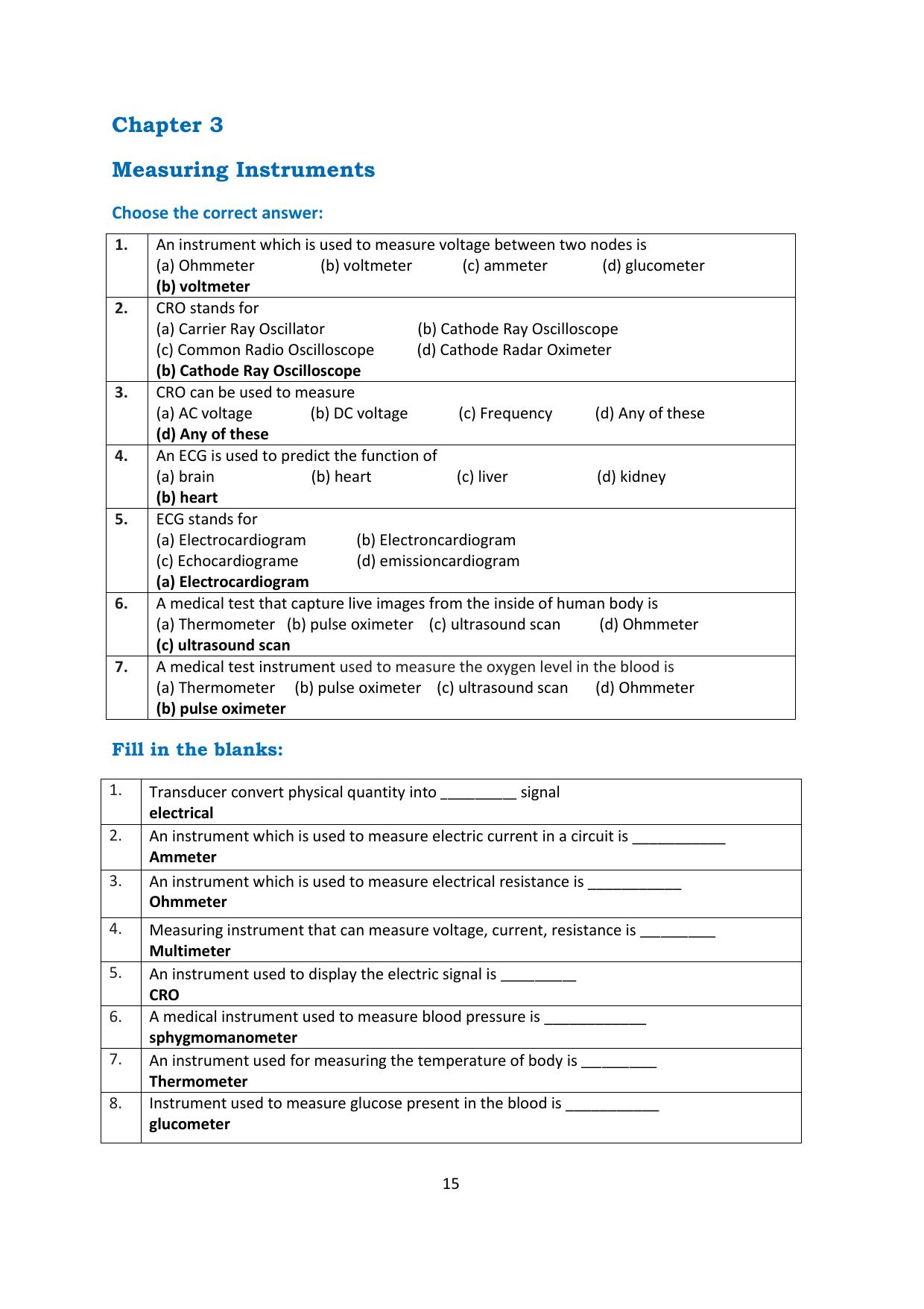 Karnataka 1st PUC Question Bank 2025 - Electronics - Page 19