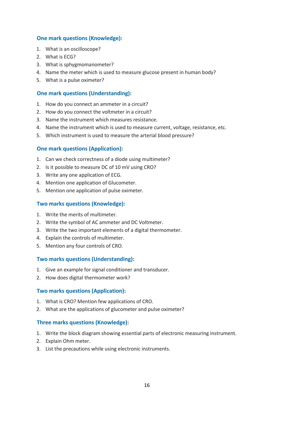 Karnataka 1st PUC Question Bank 2025 - Electronics - Page 20