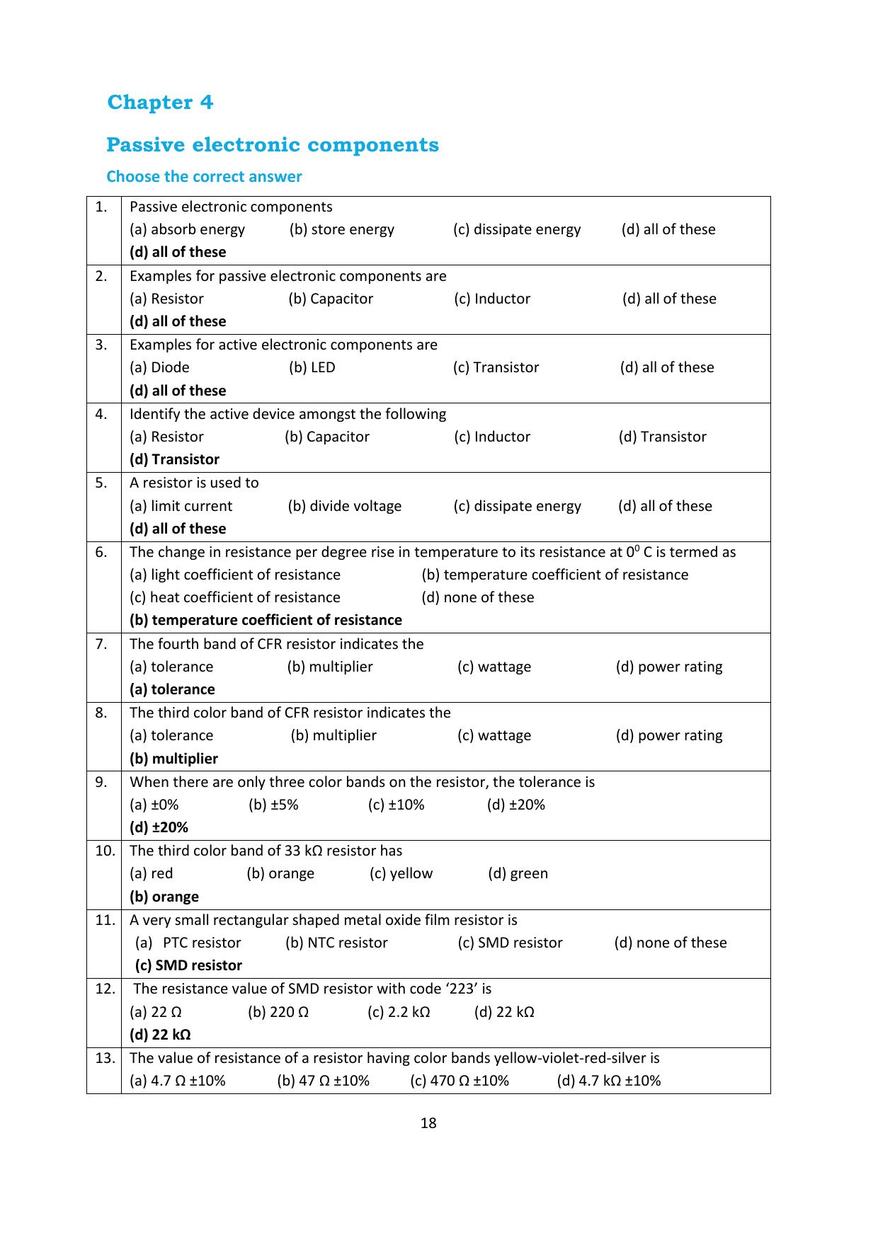 Karnataka 1st PUC Question Bank 2025 - Electronics - Page 22