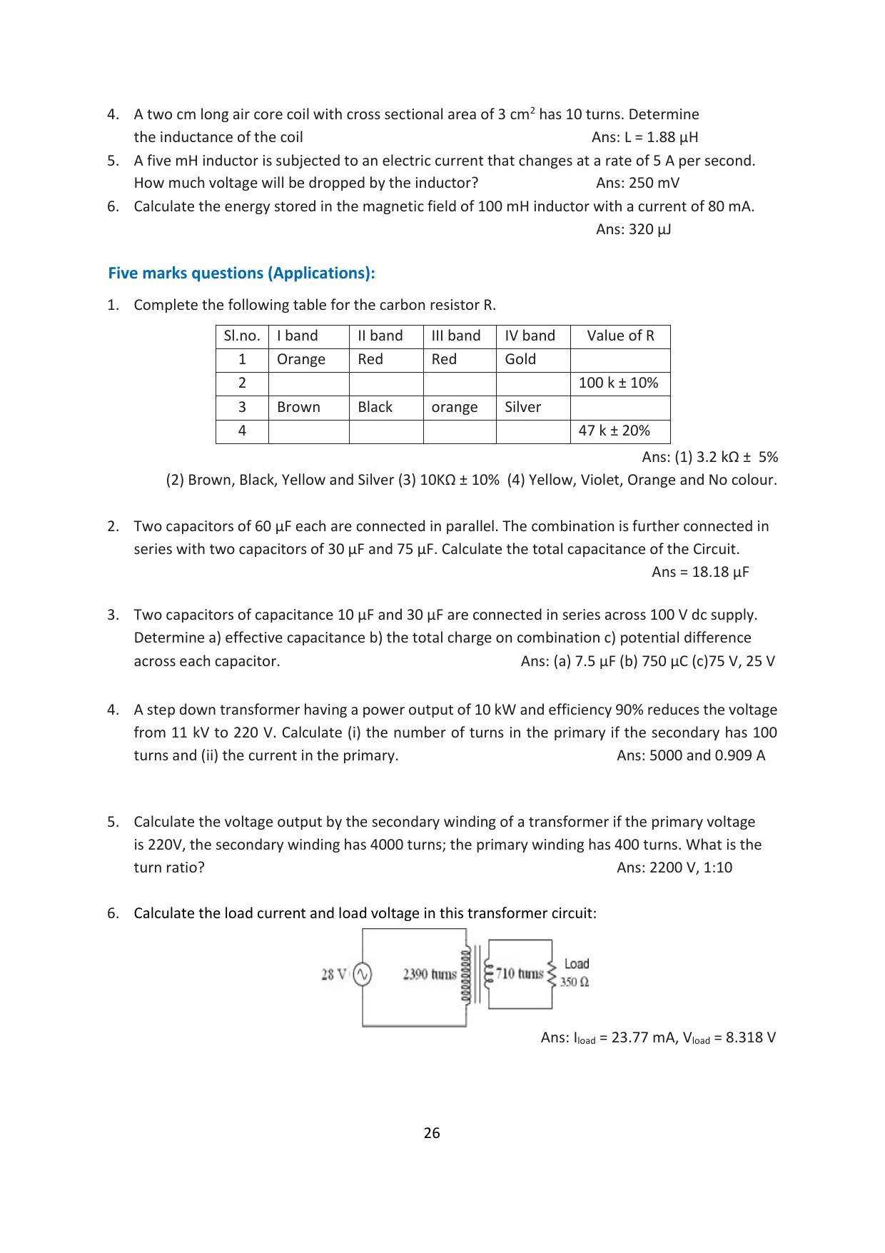 Karnataka 1st PUC Question Bank 2025 - Electronics - Page 30