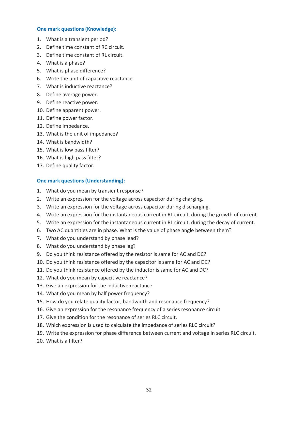 Karnataka 1st PUC Question Bank 2025 - Electronics - Page 36