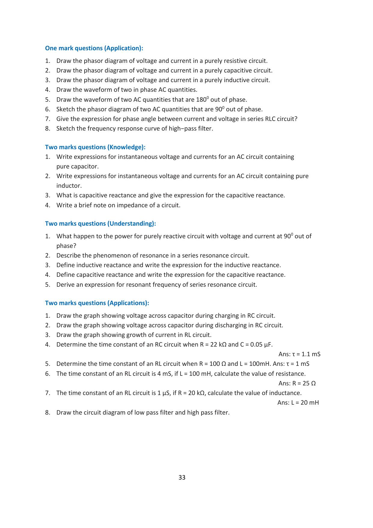 Karnataka 1st PUC Question Bank 2025 - Electronics - Page 37