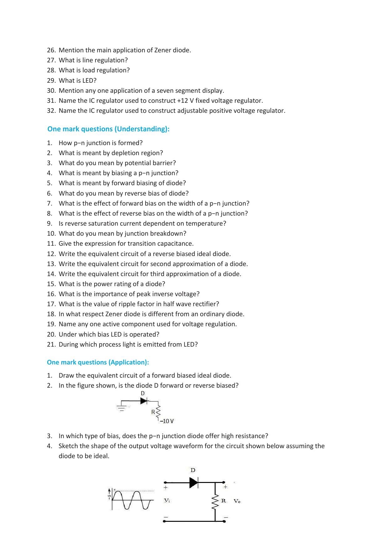 Karnataka 1st PUC Question Bank 2025 - Electronics - Page 45