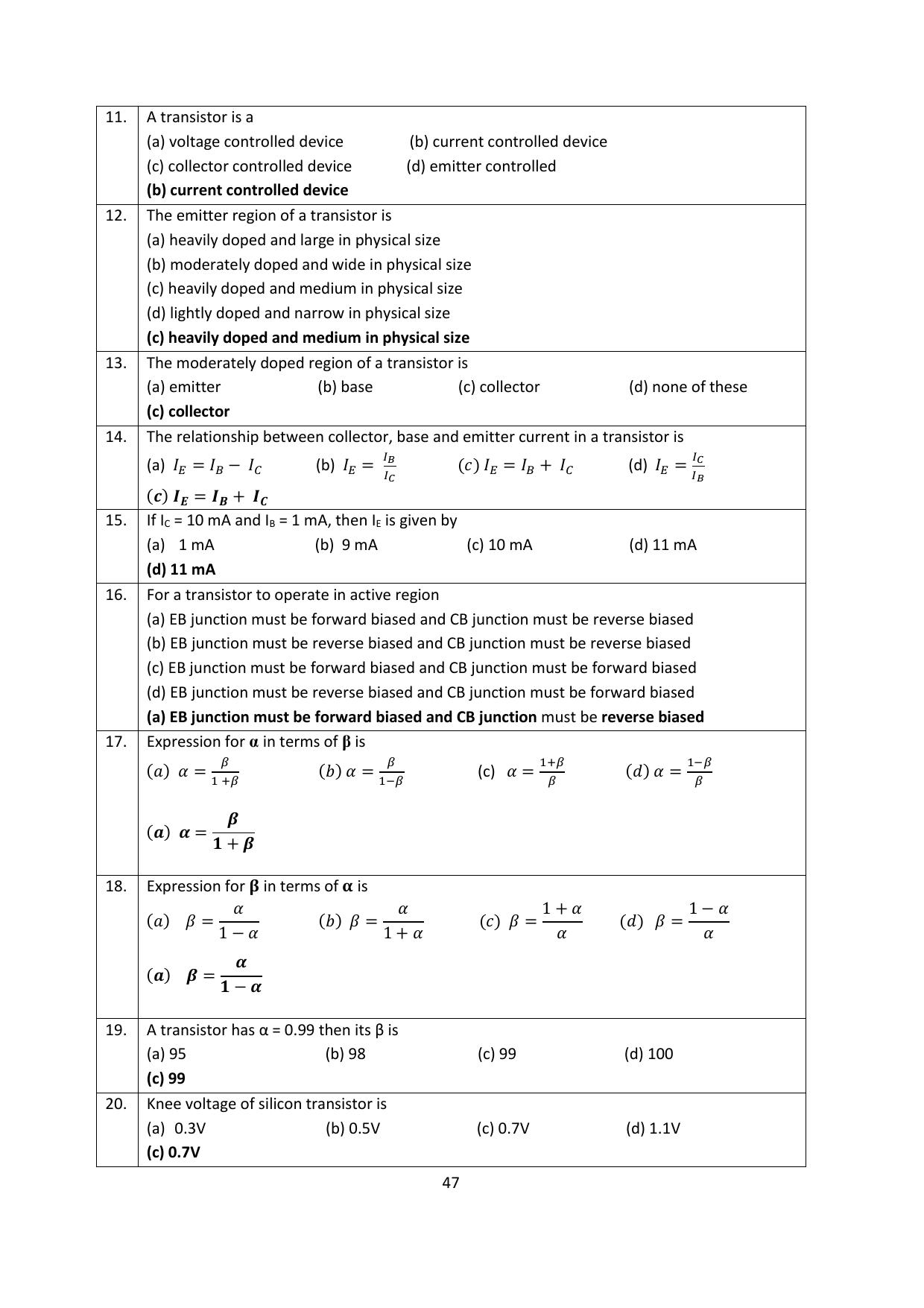Karnataka 1st PUC Question Bank 2025 - Electronics - Page 51