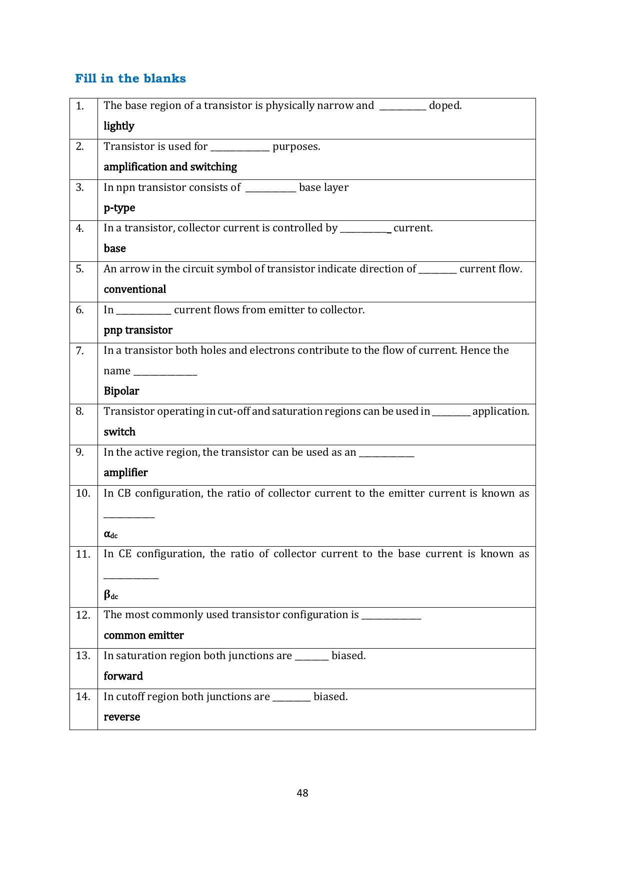 Karnataka 1st PUC Question Bank 2025 - Electronics - Page 52