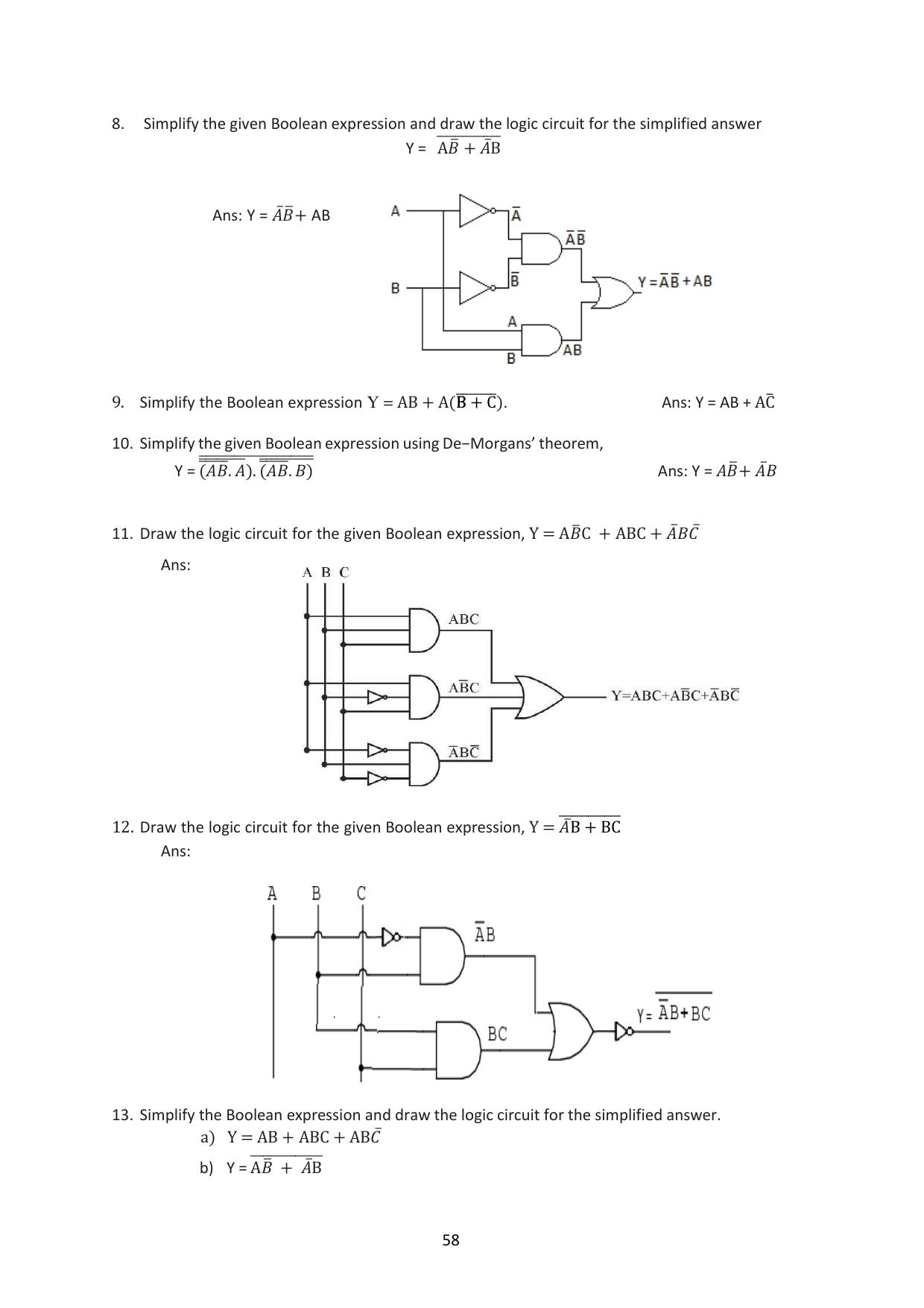 Karnataka 1st PUC Question Bank 2025 - Electronics - Page 62