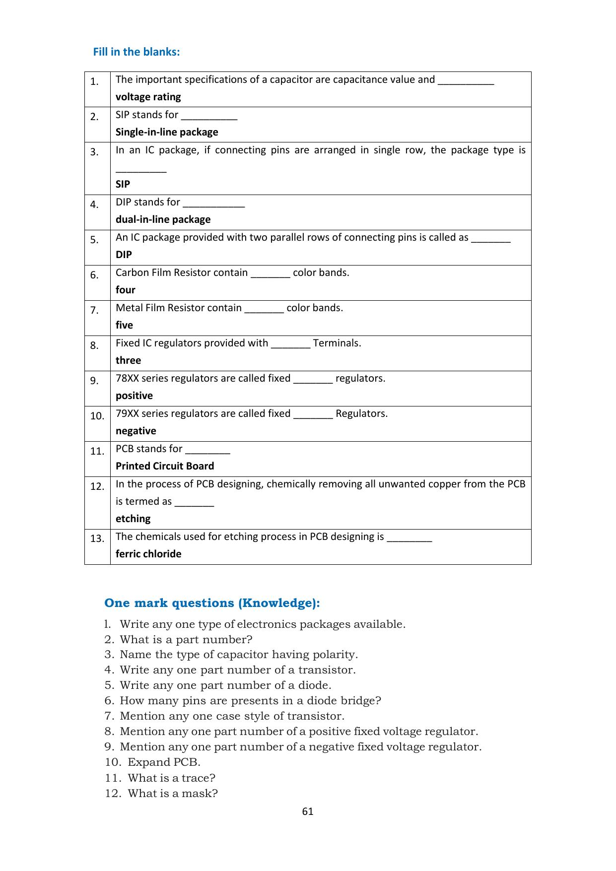 Karnataka 1st PUC Question Bank 2025 - Electronics - Page 65