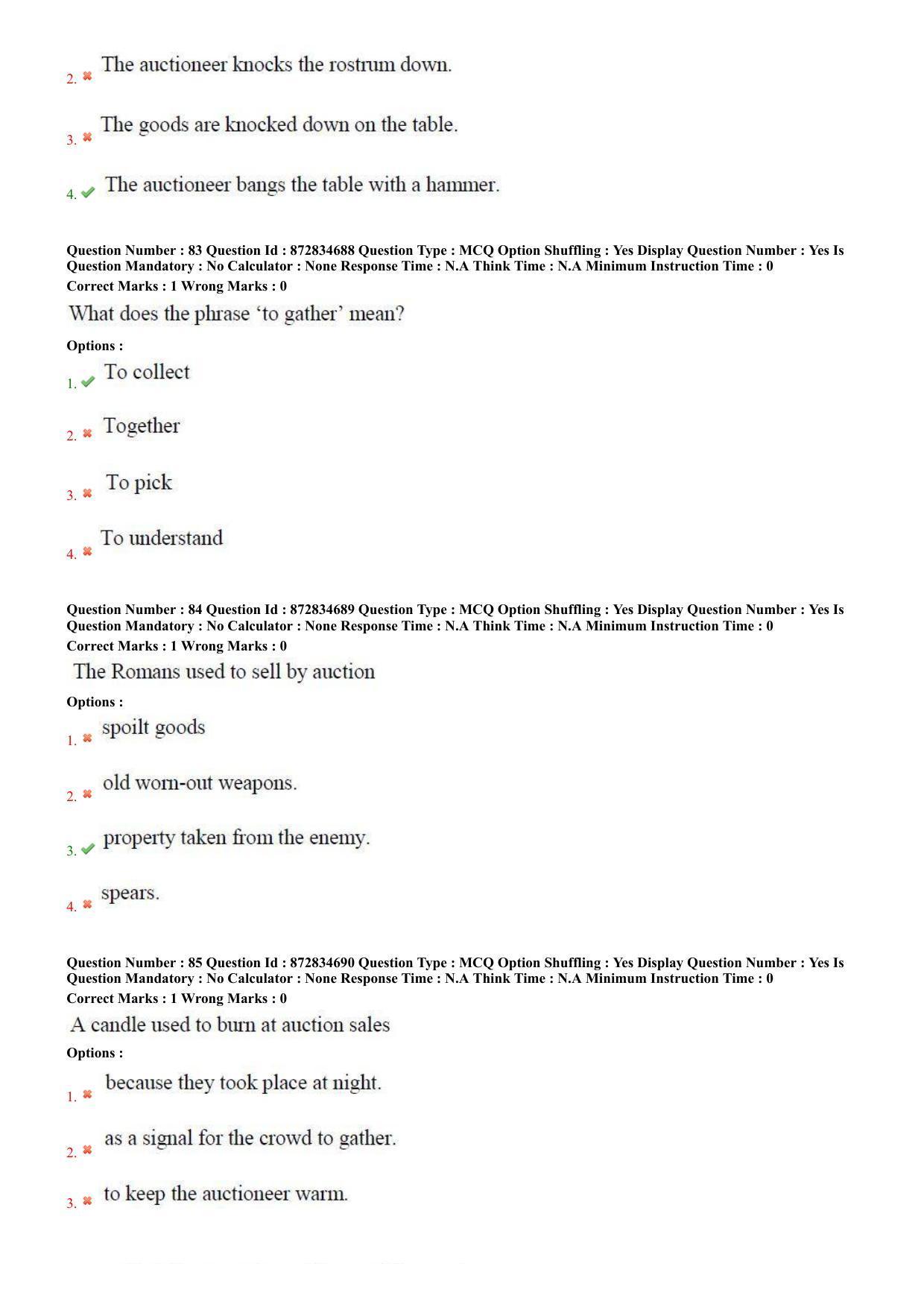 TS EDCET: 26th July 2022 Shift 1 Question Paper and Answer Key - Page 37